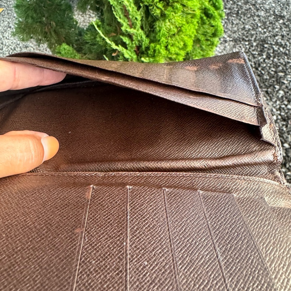 Louis Vuitton Damier Ebene Long Wallet – Authentic, Made in France, Rehab - Picture 13 of 13
